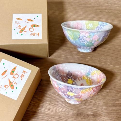 新品未使用 ゆずりは工房の風花 飯碗6個セット、湯呑み6個セット 51XxO+VJprL.jpg